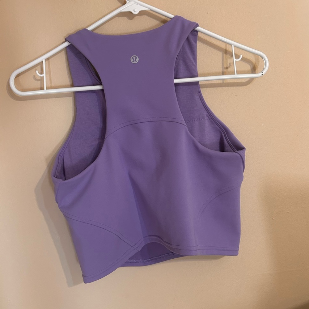 Lululemon Align Purple Racerback High Neck Tank Top